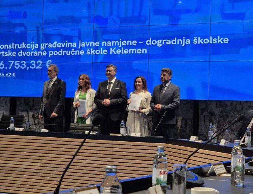 Nova sportska dvorana za Područnu školu Kelemen – krećemo s projektom!