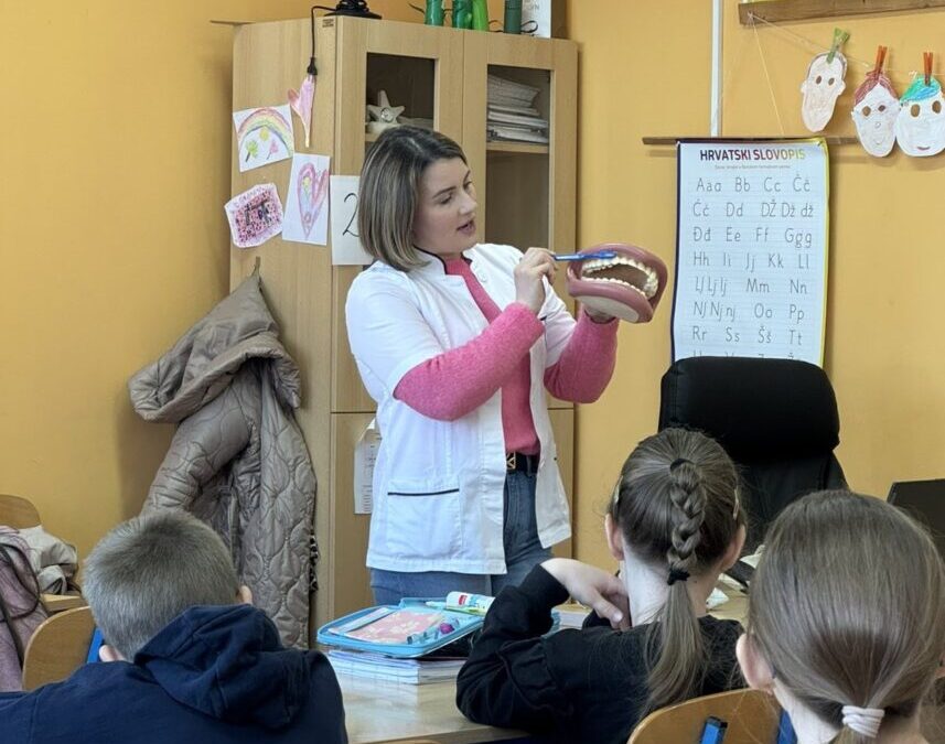 Edukativno predavanje prvašićima